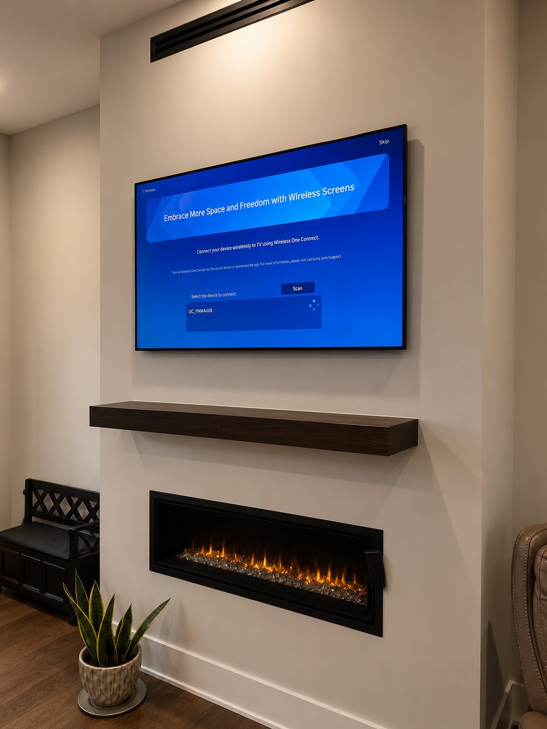 Frame TV Installation